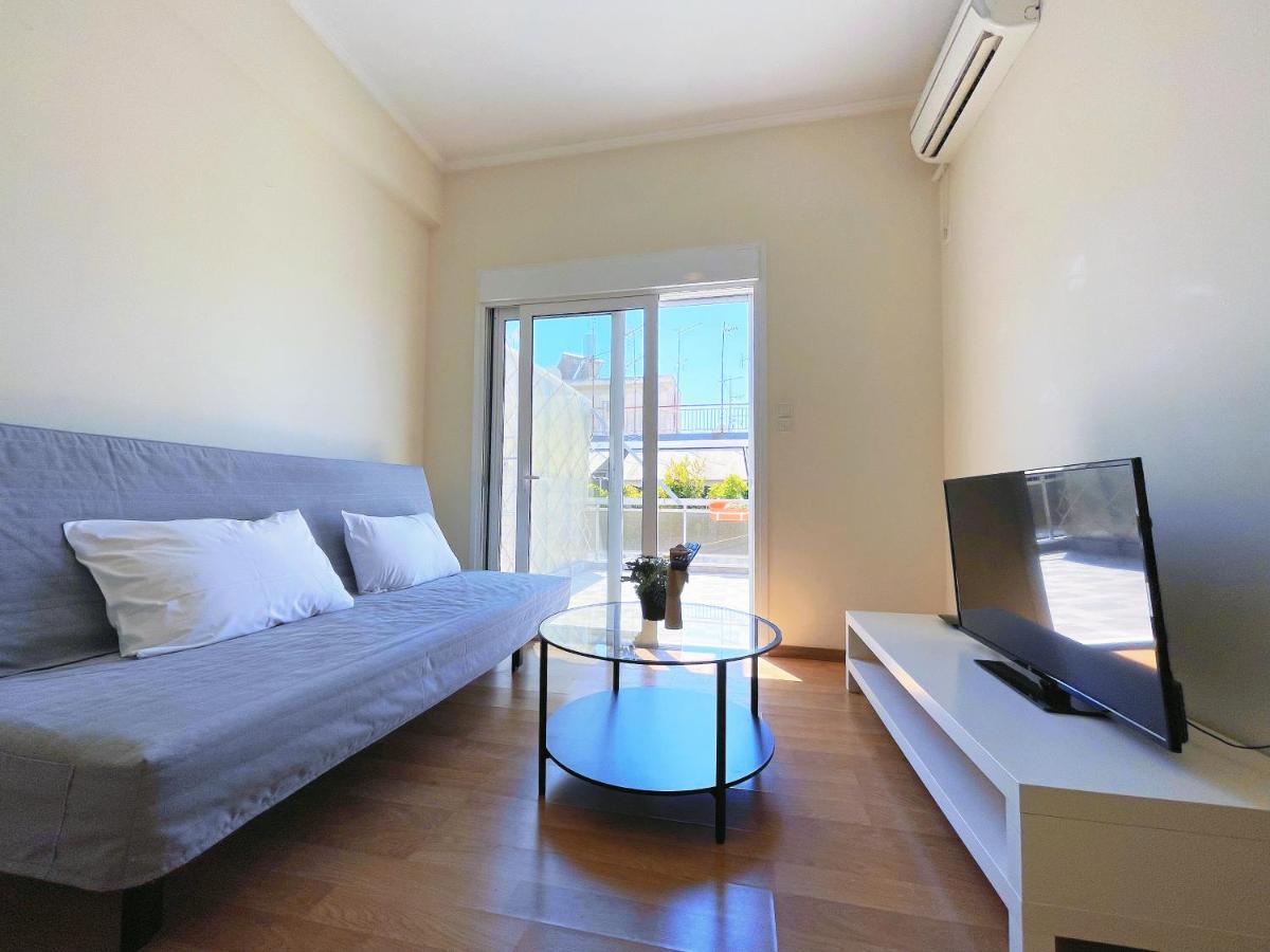 Wsd Luxury Stylish 1Bd Apt With City View Balcony Атина Екстериор снимка